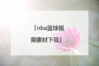 「nba篮球视频素材下载」篮球素材视频网站大全