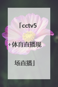 「cctv5+体育直播现场直播」cctv5+体育直播现场直播怎么看 192.168.0.1